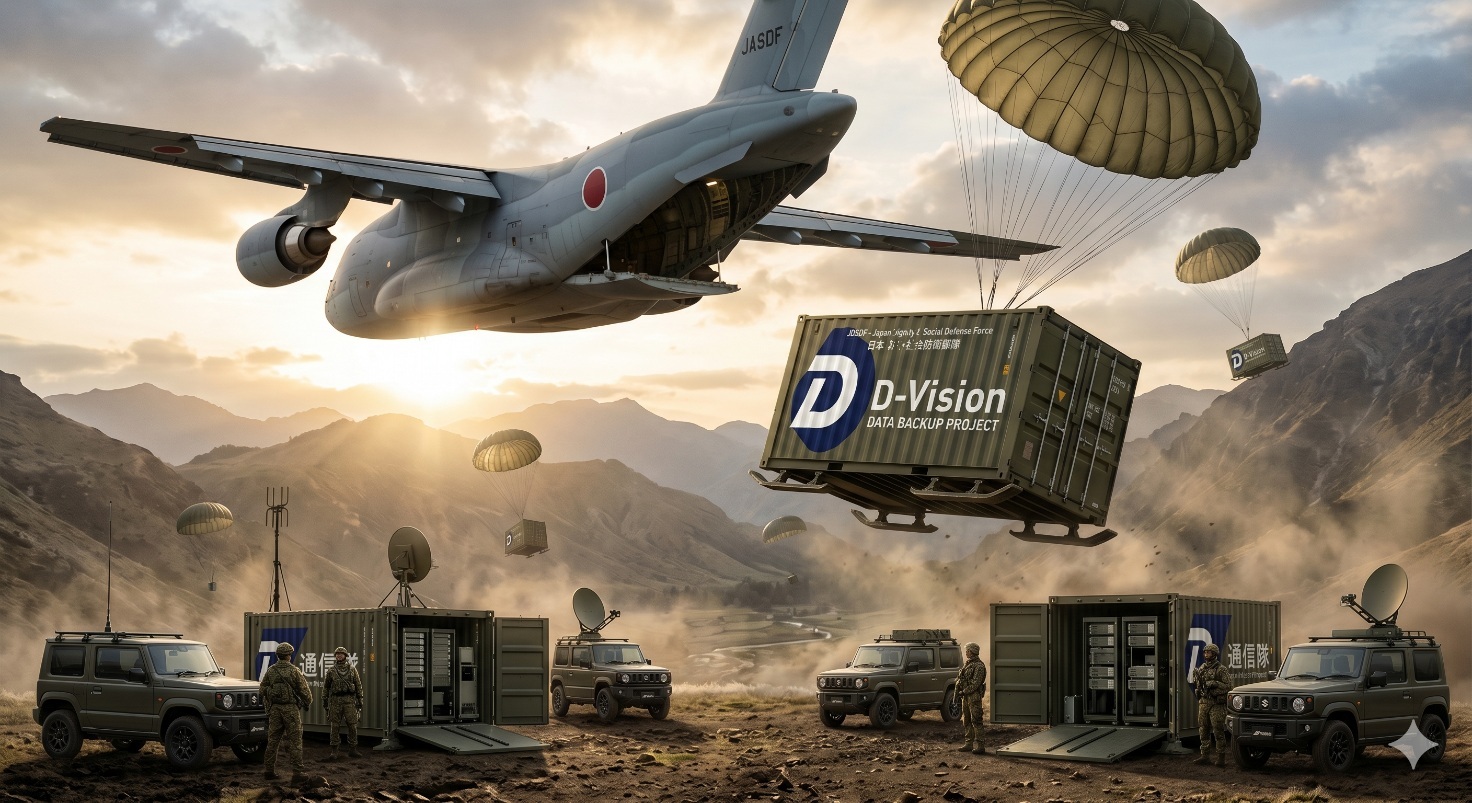 危機管理投資としての『D-Vision』｜JDSDF 日本データ社会防衛隊